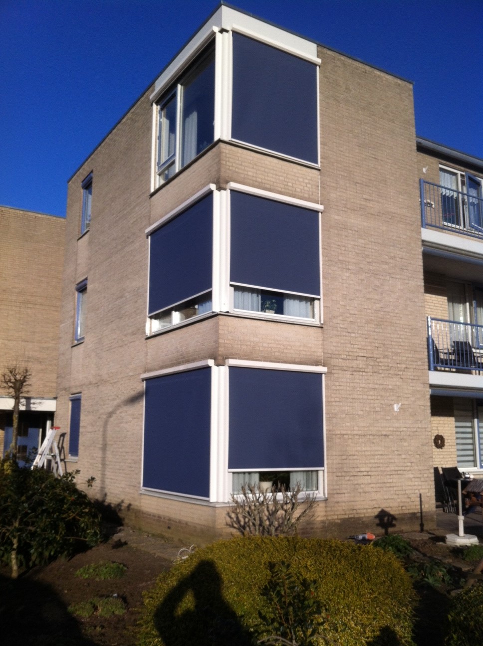 Zonwering project de Nieuwenburgh in Doornenburg